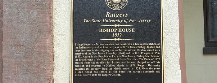 Bishop House is one of the usuals.