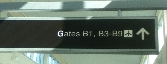 Gate B6 is one of Tammy : понравившиеся места.