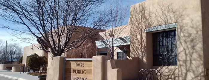 Taos Public Library is one of Writing spots.