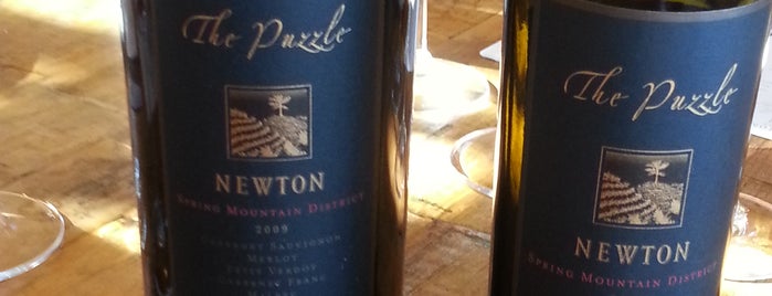 Newton Vineyard is one of My wine's spots.