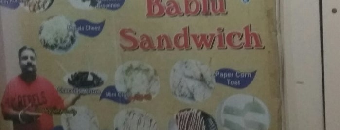 Bablu Sandwich is one of Mostly There.
