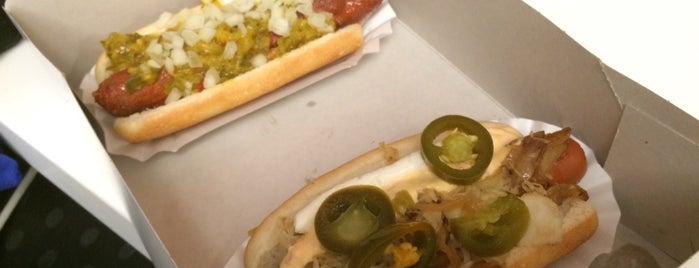 Haute Doggery is one of Vegetarian Hot Dogs and Sausages.