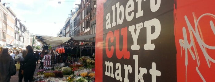 Albert Cuyp Markt is one of Amsterdam.