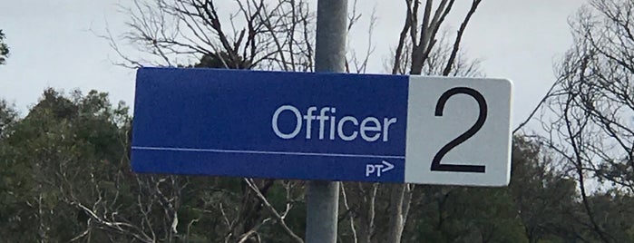 Officer Station is one of Melbourne Train Network.