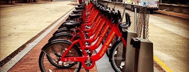 Capital Bikeshare - 5th & K St NW is one of CaBi.