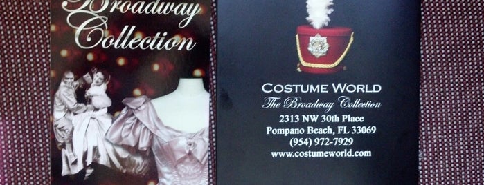 Costume World- The Broadway Collection is one of Exploration in Ft Lauderdale.