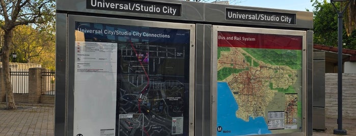 Metro Rail - Universal City/Studio City Station (B) is one of Transit: LA Metro Rail 🚆.