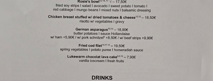 Rosie's is one of Düsseldorf, Food.