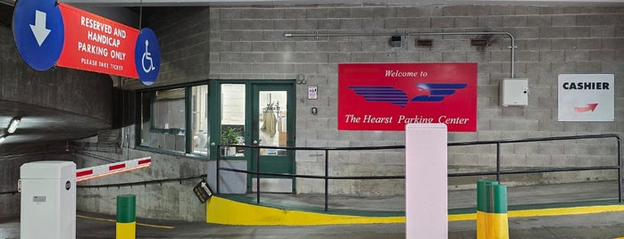 Hearst Parking Center is one of Locations.