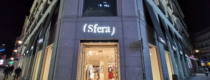 Sfera is one of Tiendas de moda en Madrid.