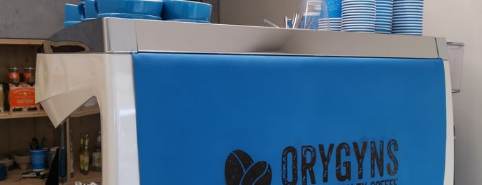 ORYGYNS Specialty Coffee is one of Europe specialty coffee shops & roasteries.