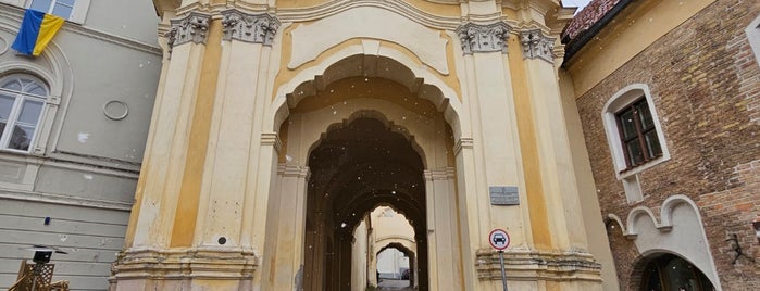 Šv. Trejybės (unitų) bažnyčia is one of Lieux qui ont plu à Patrick James.