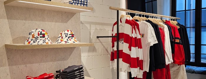 Tommy Hilfiger is one of Shop until you drop.