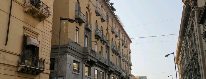 Via Ruggero Settimo is one of Palermo.