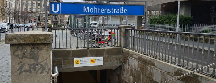 U Mohrenstraße is one of U-Bahn Berlin.