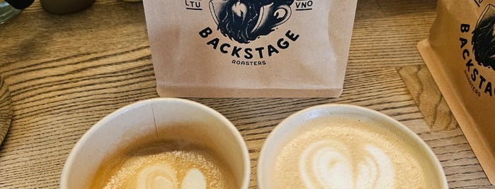 Backstage Cafe is one of Lithuania 🇱🇹.