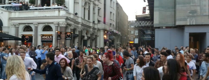 Leicester Square is one of London.