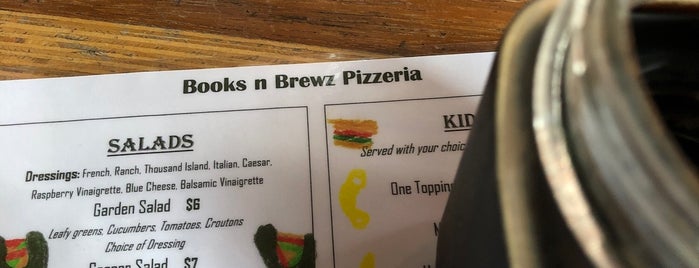 Books n Brewz Pizzeria is one of South Dakota Trip Breweries.