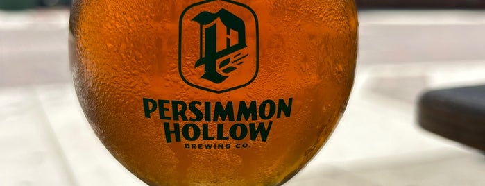 Persimmon Hollow Brewing Company is one of Breweries.