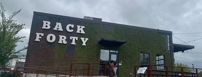 Back Forty Beer Company is one of Atlanta/Alabama.