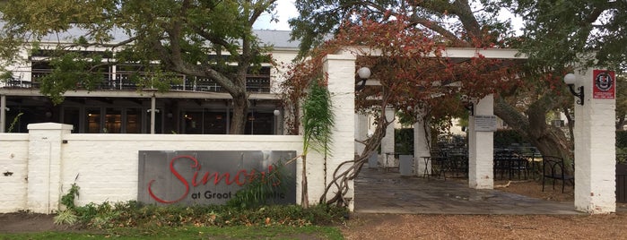 Simon's Restaurant is one of South Africa.