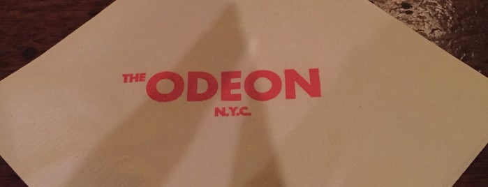 The Odeon is one of NYC Notable Burgers.