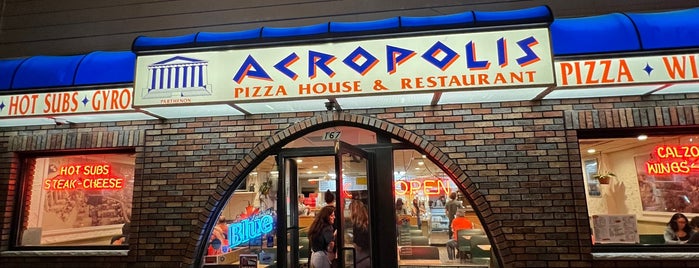 Acropolis Pizza House is one of Syracuse Food.