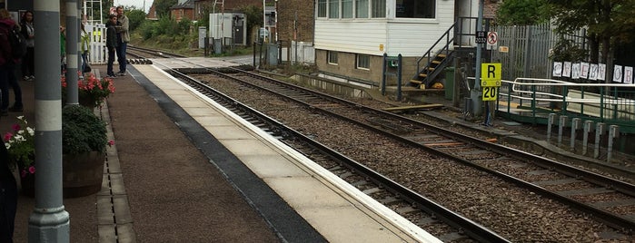 Saxmundham Railway Station (SAX) is one of Railway Stations in Suffolk.