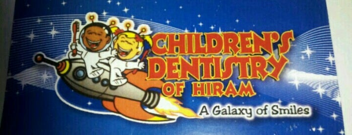 Children's Dentistry of Hiram is one of Orte, die Joshua gefallen.