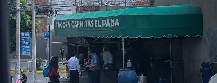 Tacos de Carnitas "El Paisa" is one of Favoritos Edo. Mex..