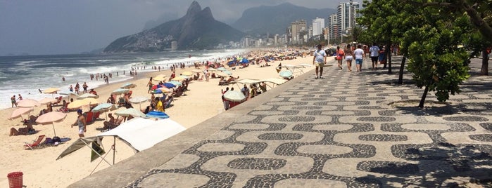 Praia de Ipanema is one of Rio de Janeiro.