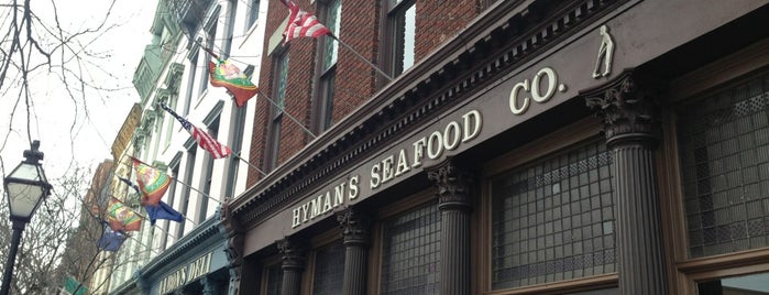 Hyman's Seafood is one of Girls Trip to Charleston, SC.