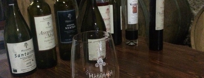 Hatzidakis Winery is one of Tempat yang Disukai Dr.Gökhan.