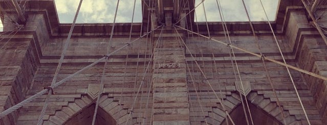 Brooklyn Bridge is one of Bridges to Walk Across - NY.