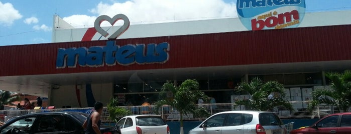 Mateus Supermercados is one of favoritos.