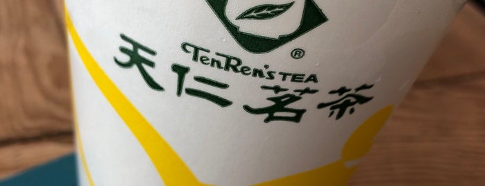 Ten Ren's Tea is one of Tempat yang Disukai Sergio.