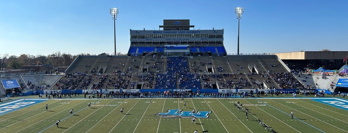 Johnny "Red" Floyd Stadium is one of A Day in Murfreesboro.