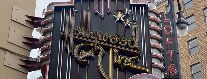 Hollywood Boulevard & Vine Street is one of L.A..