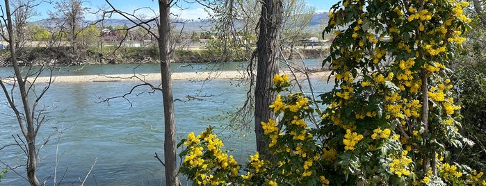 The Boise River is one of Boise, ID.