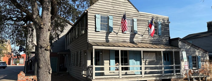 The Pirates' House is one of Savannah GA.