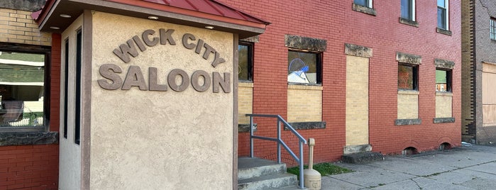 Wick City Saloon is one of Places to Eat.