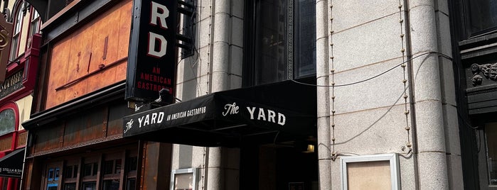 The Yard is one of Restaurants.
