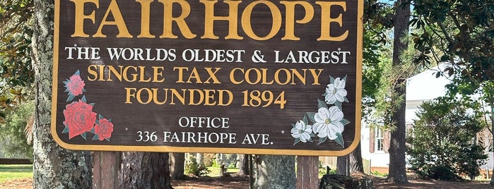 Fairhope, AL is one of Cities.