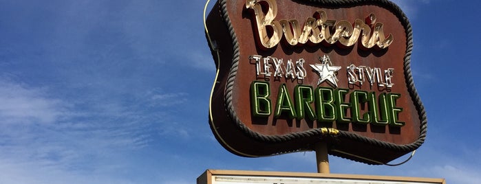 Buster's BBQ is one of Not Texas... But It'll Do..