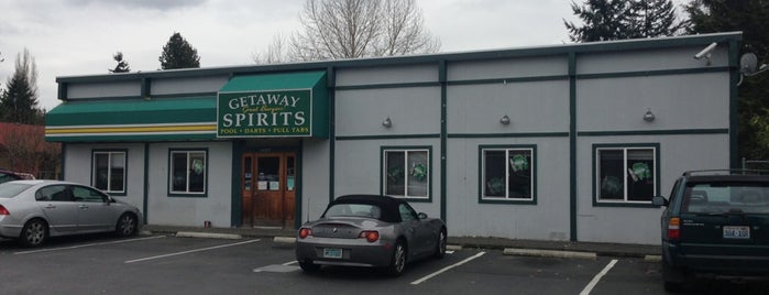 The Getaway Tavern is one of Tempat yang Disukai Taylor.