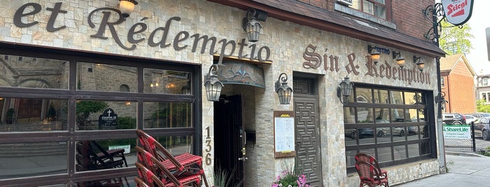 Sin and Redemption is one of Drinks and Patios - Toronto GTA.