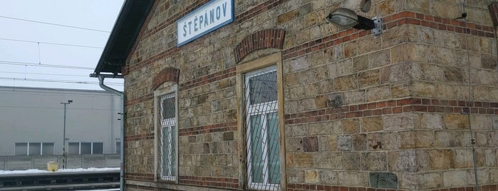 Železniční stanice Štěpánov is one of Trať 270 Česká Třebová - Přerov - Bohumín.