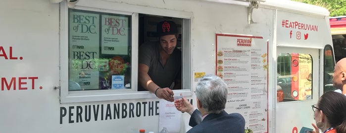 Peruvian Brothers is one of dc foodtrucks.