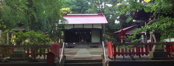 左馬神社 (下和田) is one of VisitSpotL+ Ver6.