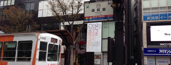 Torichosuji tram stop is one of 降りた駅中国・四国・九州私鉄編.